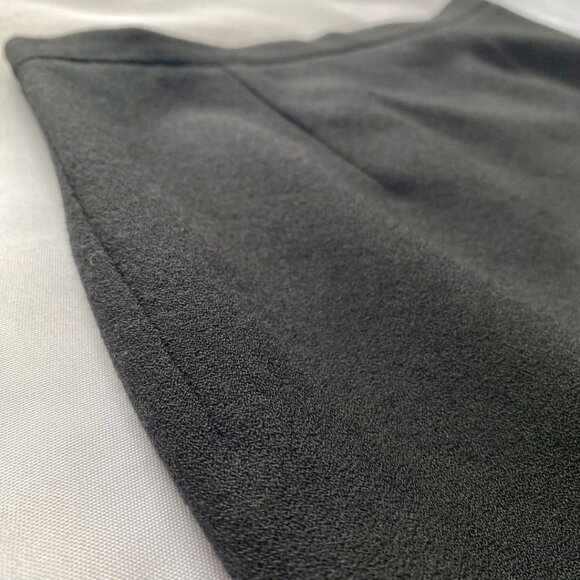 MARIE SAINT PIERRE BLACK100% WOOL HIGH RISE PENCIL SKIRT - S - Picture 6 of 9